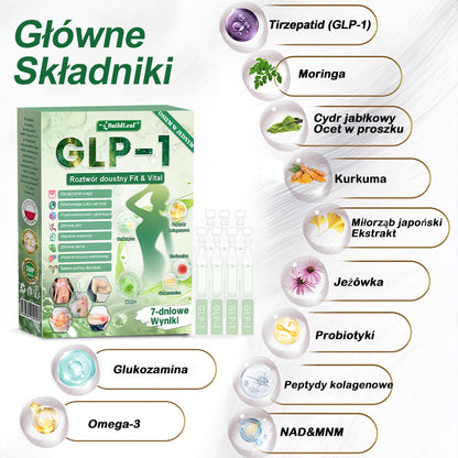 PL Oficjalny Sklep🚚 | BuildLeaf® GLP-1 8-in-1 Fit & Vital Soluzione Orale (Tylko raz dziennie, widoczne efekty już w 7 dni) ✅ Na otyłość, zdrowie sercowo-naczyniowe, cukrzycę, bezdech senny, zdrowie jelit, problemy stawowe i inne