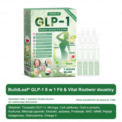 PL Oficjalny Sklep🚚 | BuildLeaf® GLP-1 8-in-1 Fit & Vital Soluzione Orale (Tylko raz dziennie, widoczne efekty już w 7 dni) ✅ Na otyłość, zdrowie sercowo-naczyniowe, cukrzycę, bezdech senny, zdrowie jelit, problemy stawowe i inne