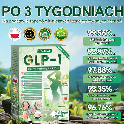 PL Oficjalny Sklep🚚 | BuildLeaf® GLP-1 8-in-1 Fit & Vital Soluzione Orale (Tylko raz dziennie, widoczne efekty już w 7 dni) ✅ Na otyłość, zdrowie sercowo-naczyniowe, cukrzycę, bezdech senny, zdrowie jelit, problemy stawowe i inne