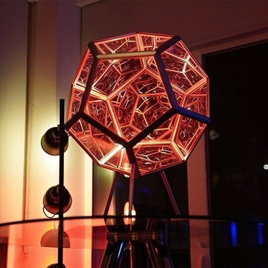 (🎁2025New Year Hot Sale🎁 49% Off🎁)Infinite Dodecahedron Color Art Light