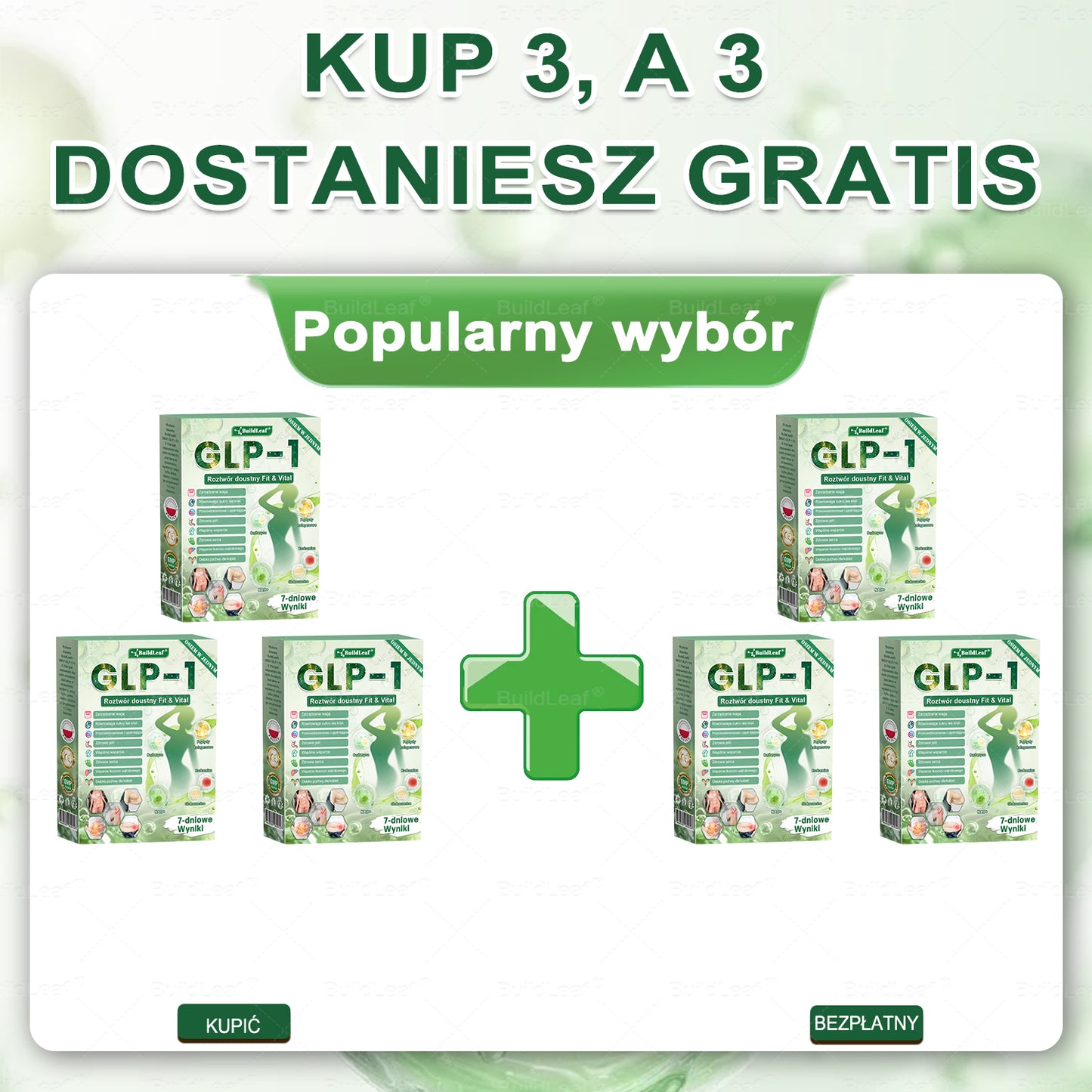 PL Oficjalny Sklep🚚 | BuildLeaf® GLP-1 8-in-1 Fit & Vital Soluzione Orale (Tylko raz dziennie, widoczne efekty już w 7 dni) ✅ Na otyłość, zdrowie sercowo-naczyniowe, cukrzycę, bezdech senny, zdrowie jelit, problemy stawowe i inne