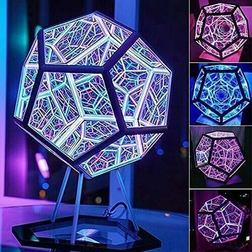 (🎁2025New Year Hot Sale🎁 49% Off🎁)Infinite Dodecahedron Color Art Light
